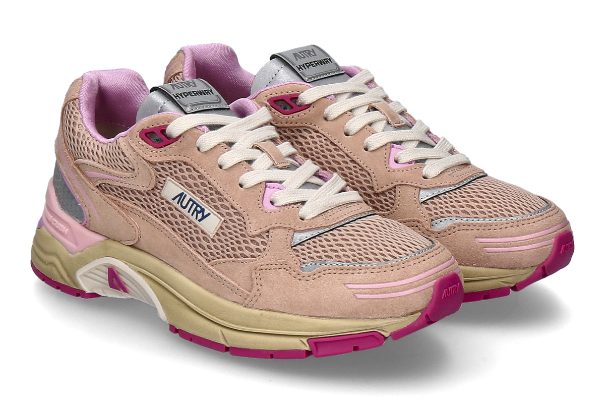 Autry Damen- Sneaker HYPERWAY LOW CI06- dolphin/ pink
