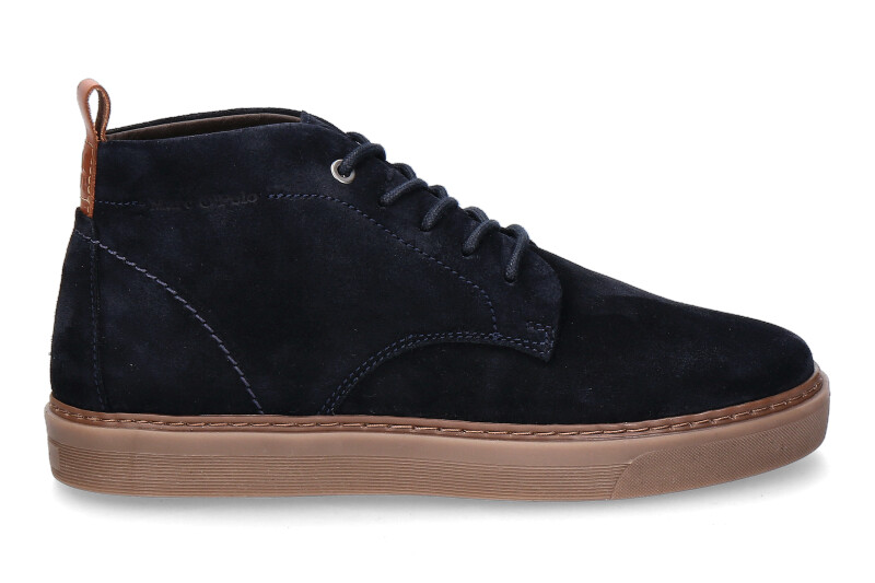 Marc O' Polo Schnürschuh VELOUR NAVY 