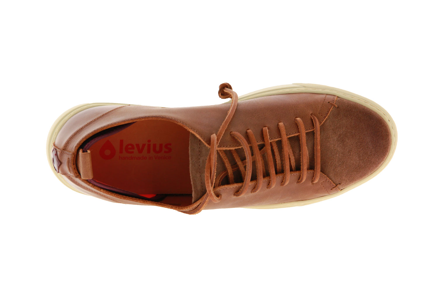 Levius Sneaker RIVA MISTA CAMOSCIO MARRONE TABACCO (46)