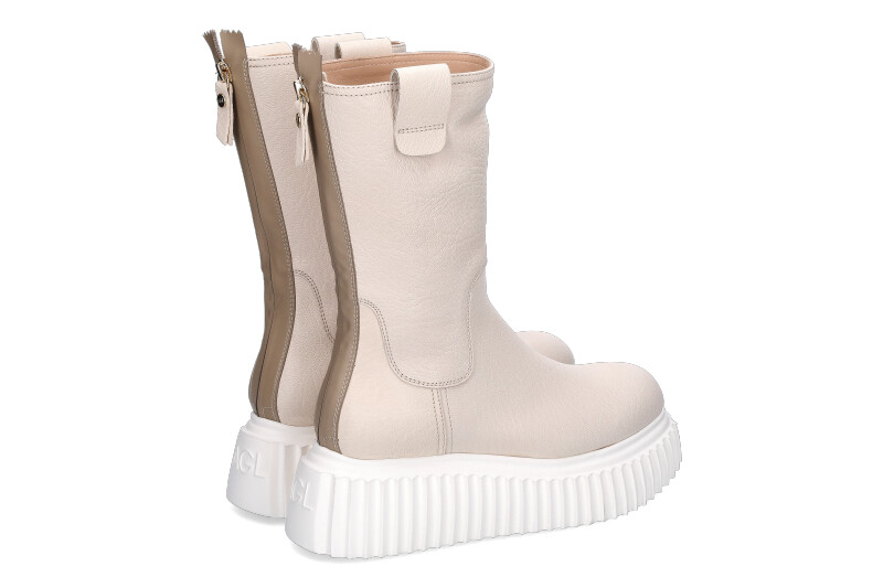 AGL Combat Boots NAPPA MILK CREAM (40)