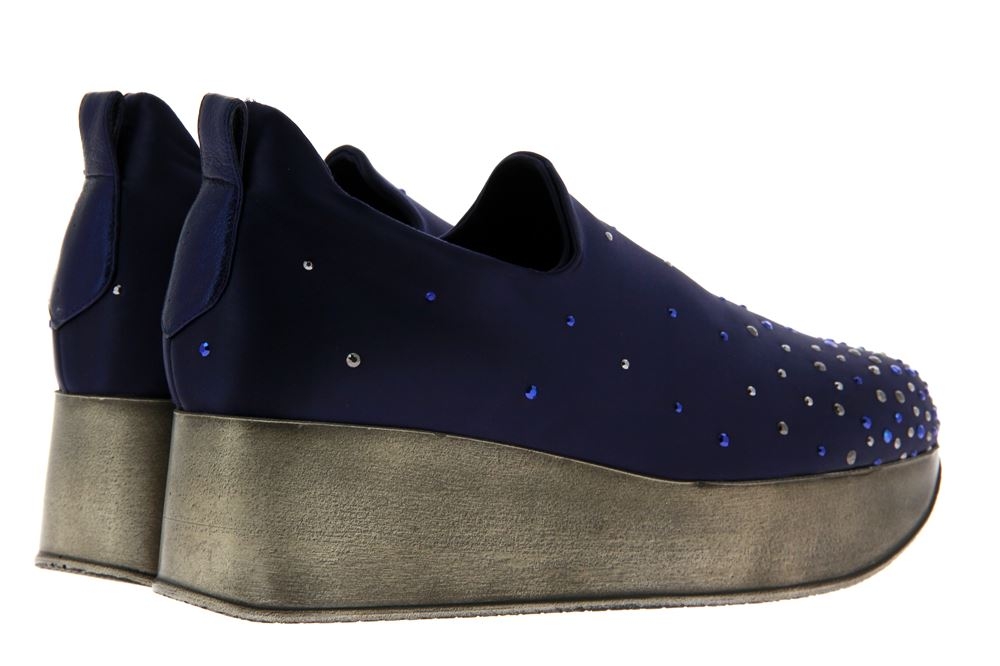 Fernando Pensato Plateau-Slipper STRETCH LAM BLUE (39) Fernando Pensato Plateau-Slipper STRETCH LAM BLUE (39)