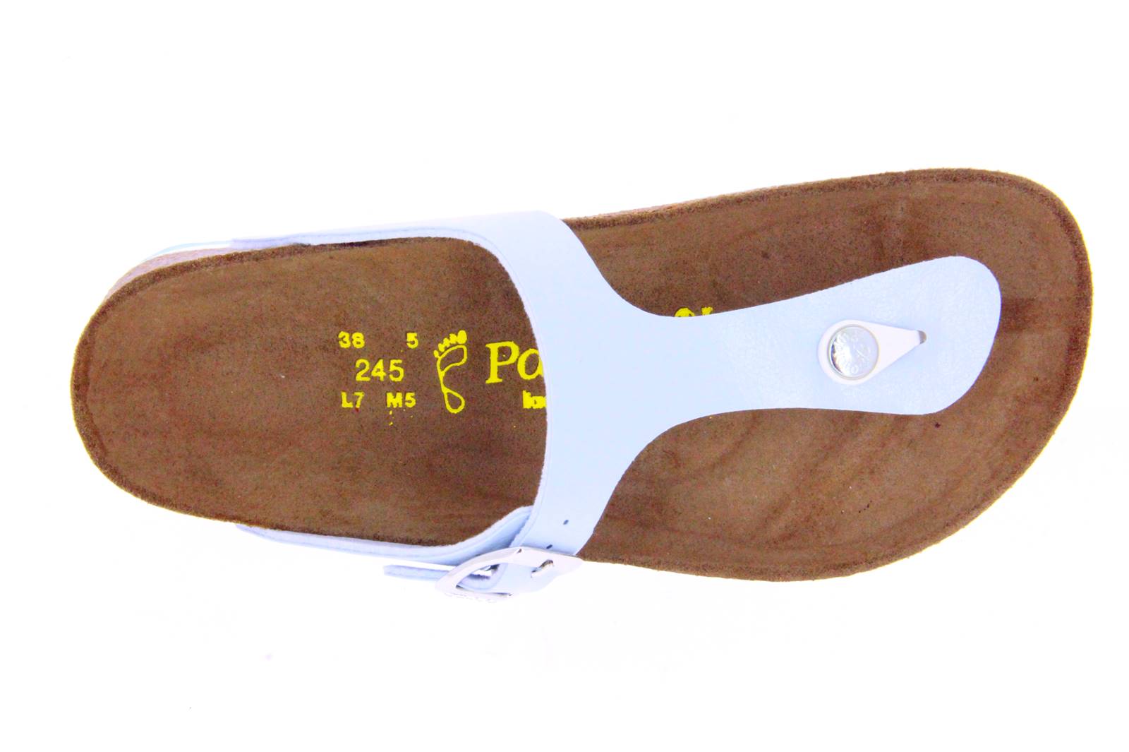 Papillio by Birkenstock Pantolette GIZEH NORMAL GRACEFUL BABYBLUE (41)