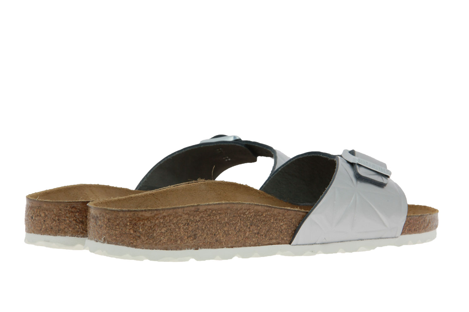 Birkenstock Pantolette SCHMAL MADRID BS SPECTRAL SILVER (37 )