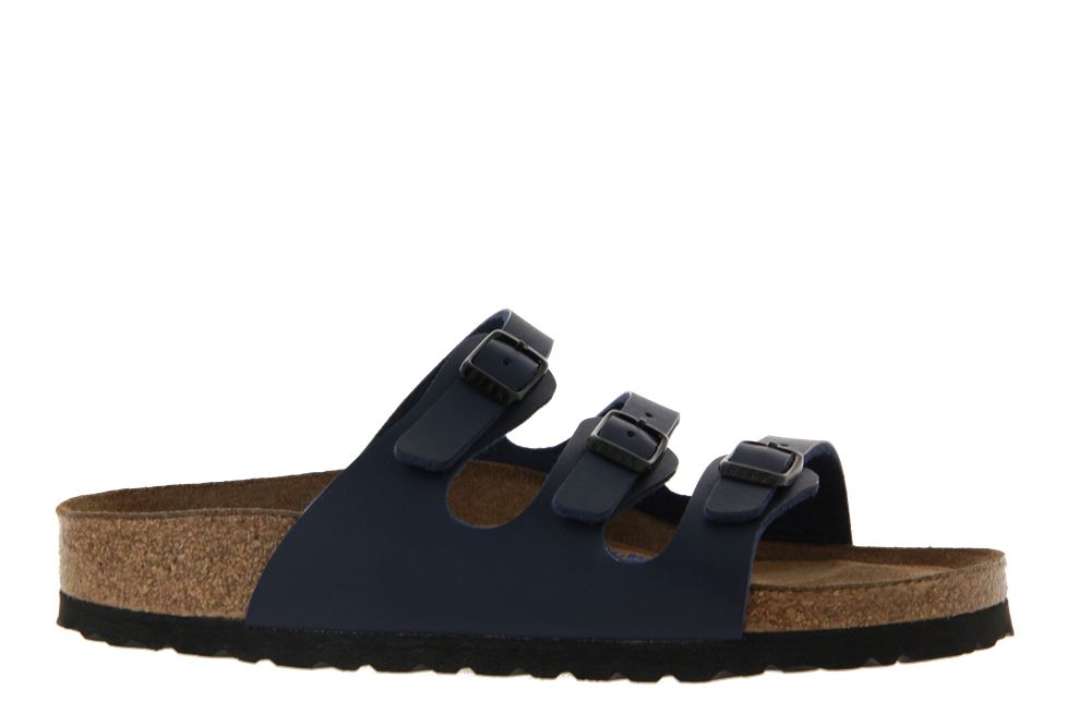 Birkenstock Pantolette FLORIDA SCHMAL BIRKO-FLOR BLUE (39)