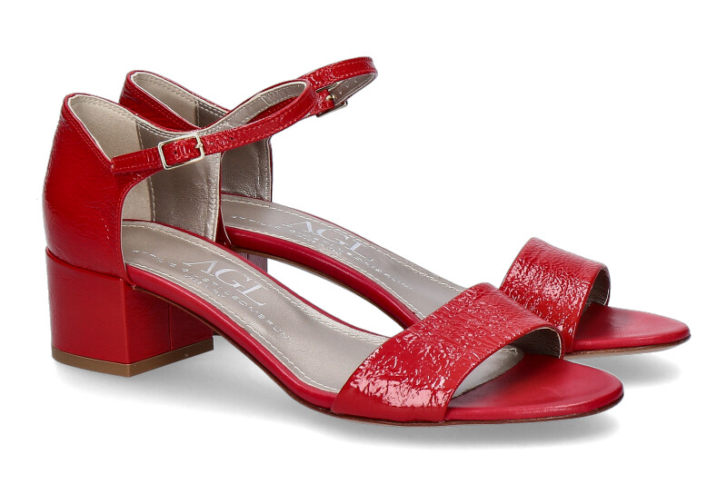 Attilio Giusti Leombruni Sandalette VERNICE SCARLET (39)