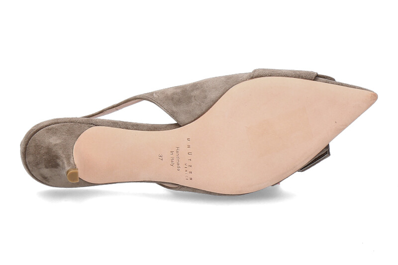 Unützer Slingpumps CAMOSCIO 87 TAUPE (37½)