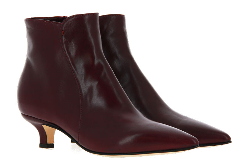 Pomme D'Or Stiefelette GLOVE BORDEAUX CUOIO NERO GOCCIA (38½) Pomme D'Or Stiefelette GLOVE BORDEAUX CUOIO NERO GOCCIA (38½)