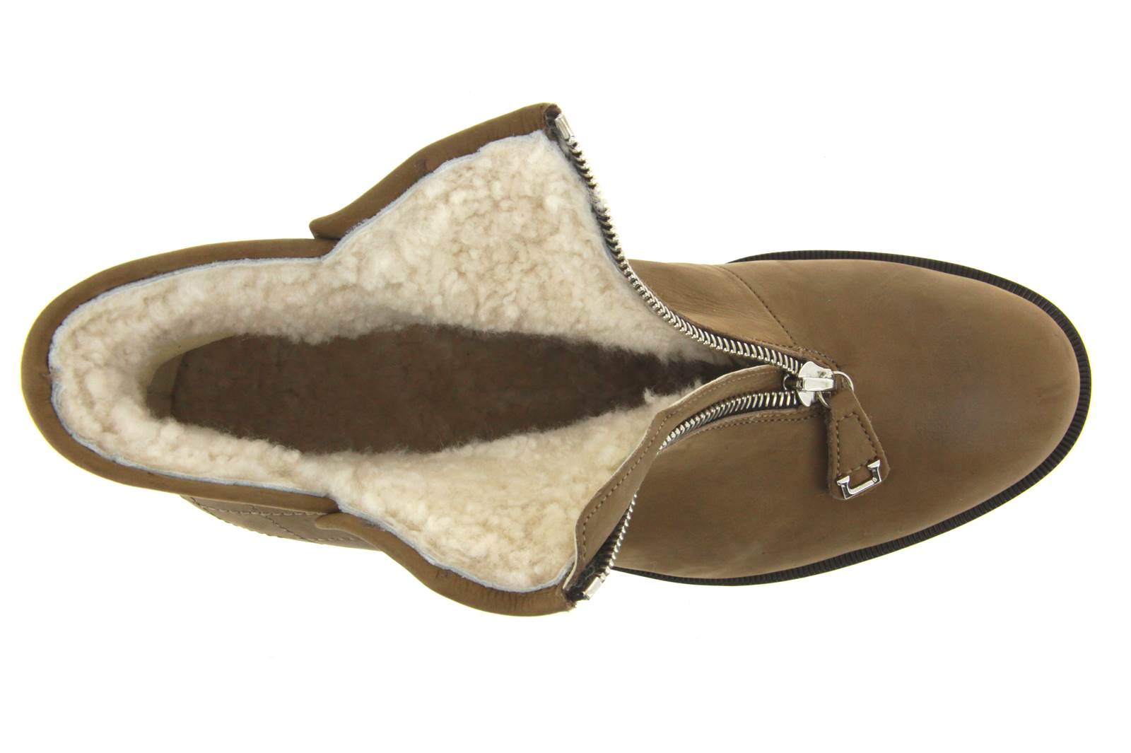 Unützer Stiefelette WRANGLER NUBUK TAUPE (35)