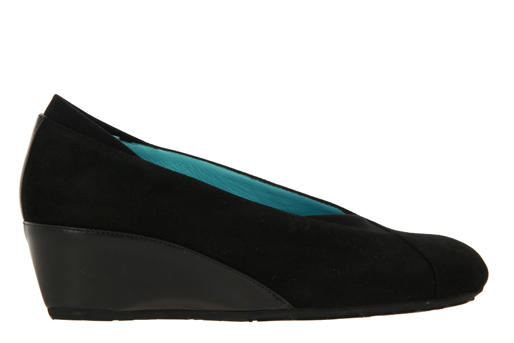 Thierry Rabotin Keilpumps TANGO CAMOSCIO NERO