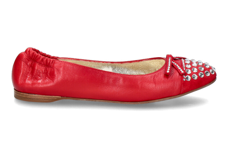 ScarpaRossa Ballerina CAMOSCIO ROSSO ALASKA CRYSTAL (37 ) ScarpaRossa Ballerina CAMOSCIO ROSSO ALASKA CRYSTAL (37 )