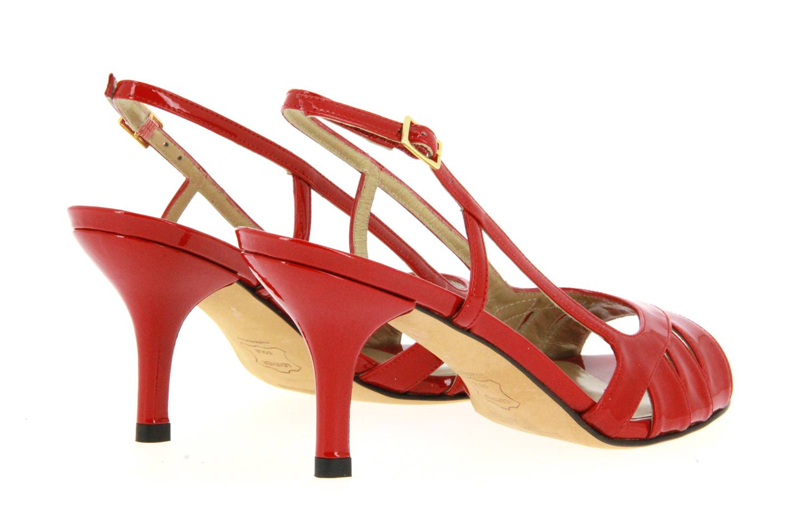 Stuart Weitzmann Sandale MISCHIEVOUS FLAME (37½)