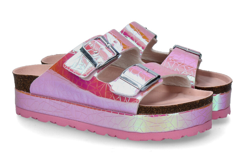 Lodi Pantolette BISEN CROSS pink