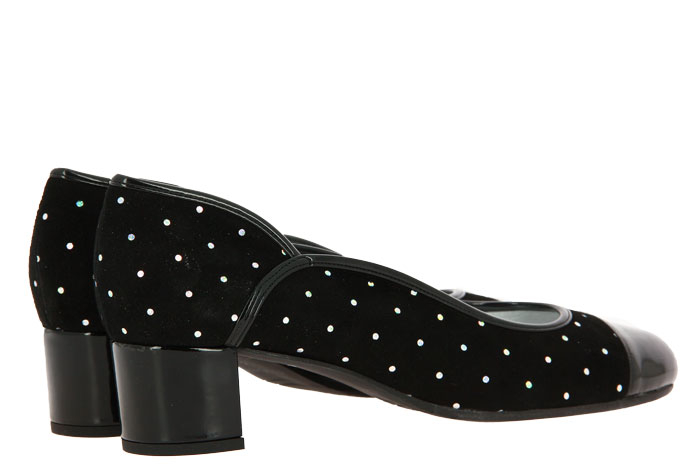 Azuree Cannes Pumps RALLYE MOON VERNIS NOIR (41)