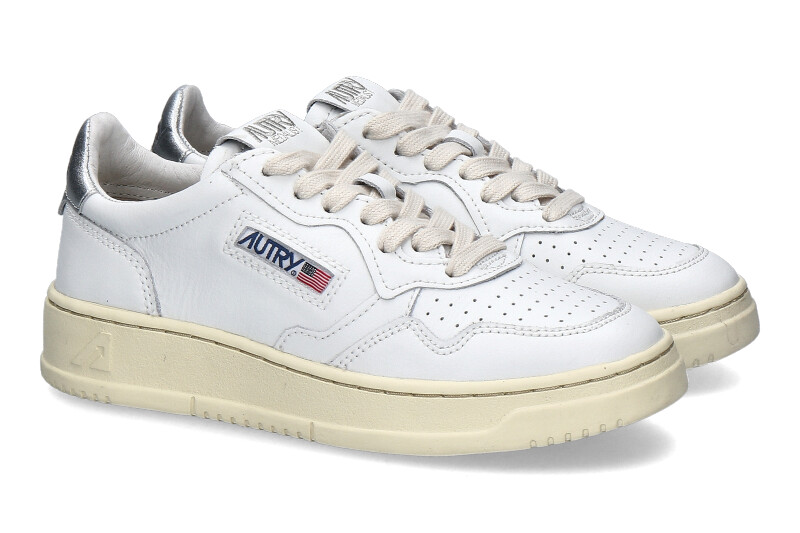 Autry Sneaker MEDALIST WHITE SILVER LL05