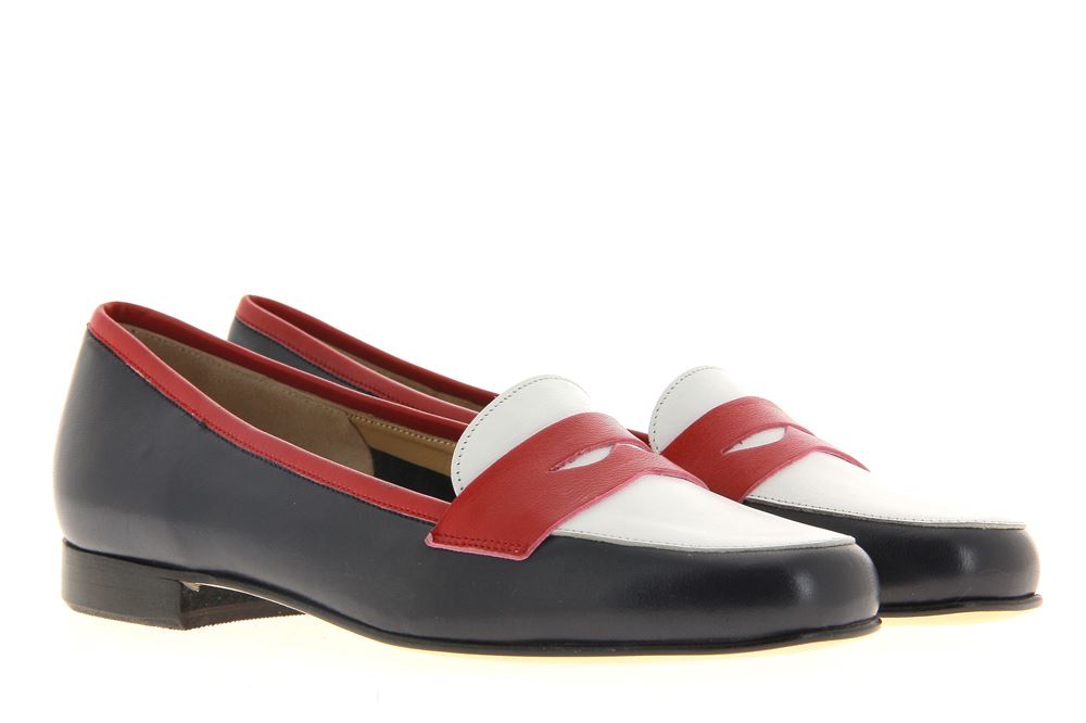 Gabriele Slipper MARINE BIANCO ROSSO (41½)