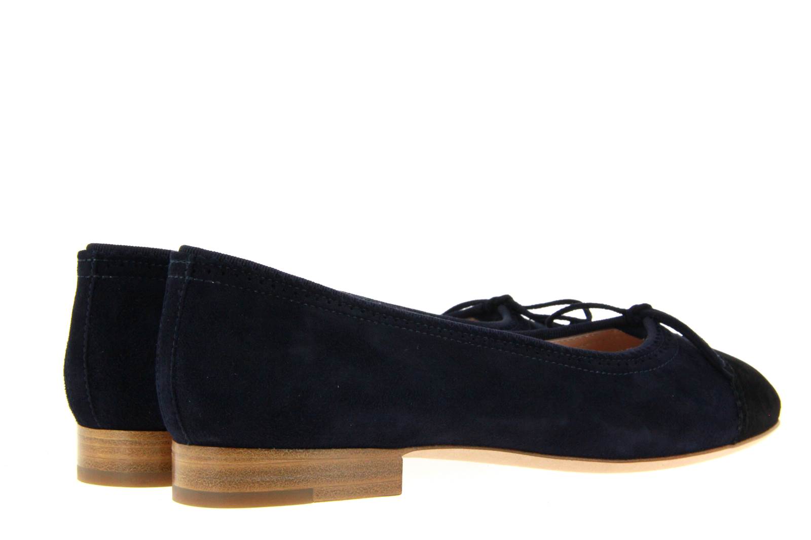 Unützer Ballerina CAMOSCIO BLU NERO (35)