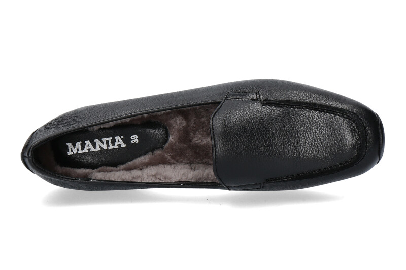 Mania Slipper gefüttert NAPPA NERA AGNELLO (37½)