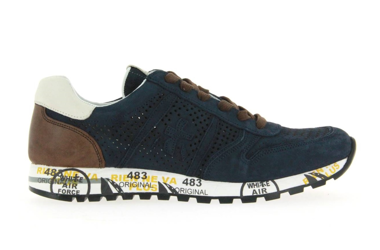 Premiata Sneaker SKYB_1477E blau / braun (41)