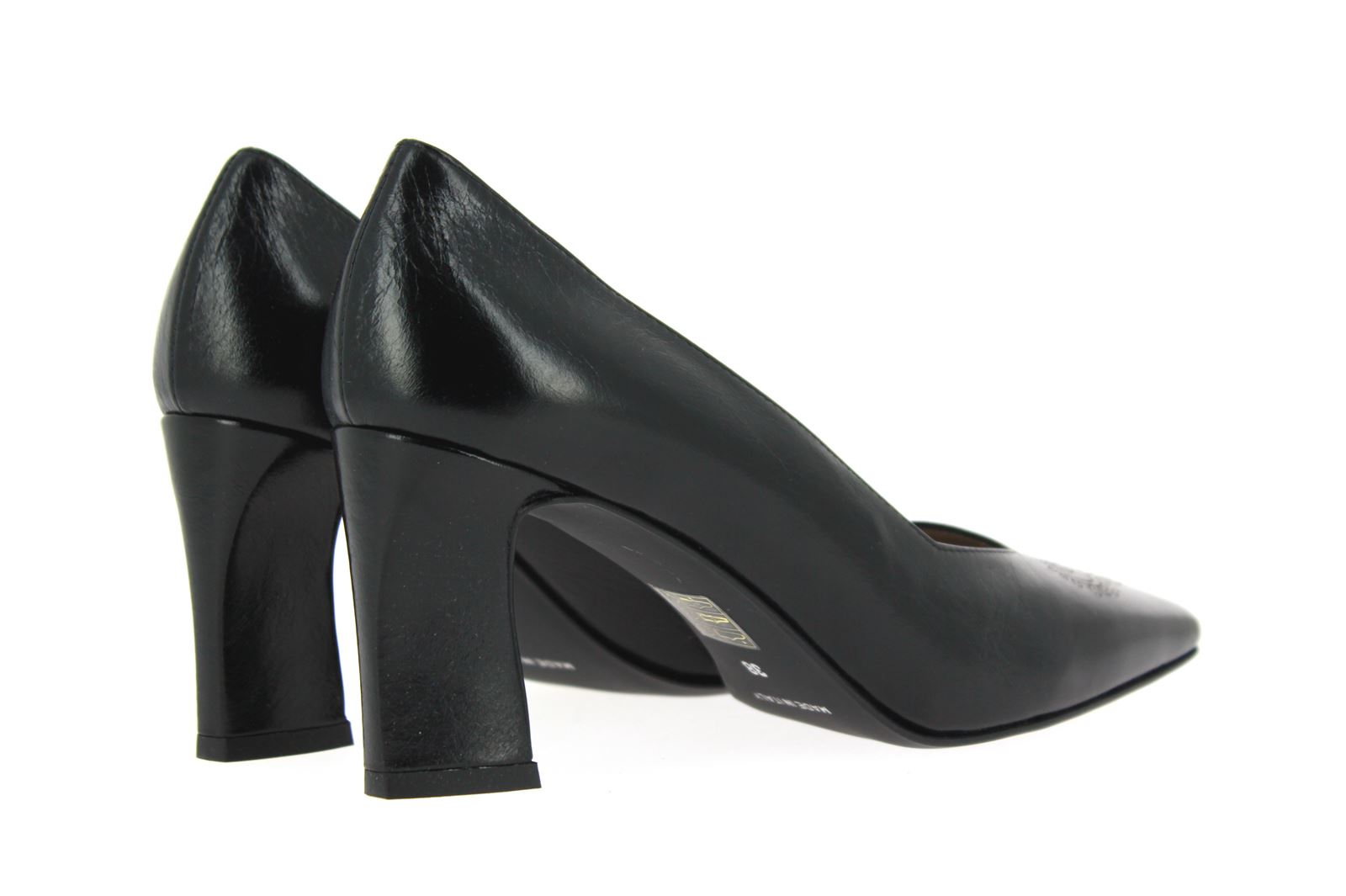 dirndl + bua Pumps LUXOUR NAPPA NERO (42)