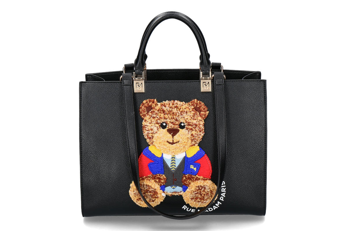 Rue Madam Tasche MARVIN TOTE - black/schwarz Rue Madam Tasche MARVIN TOTE - black/schwarz
