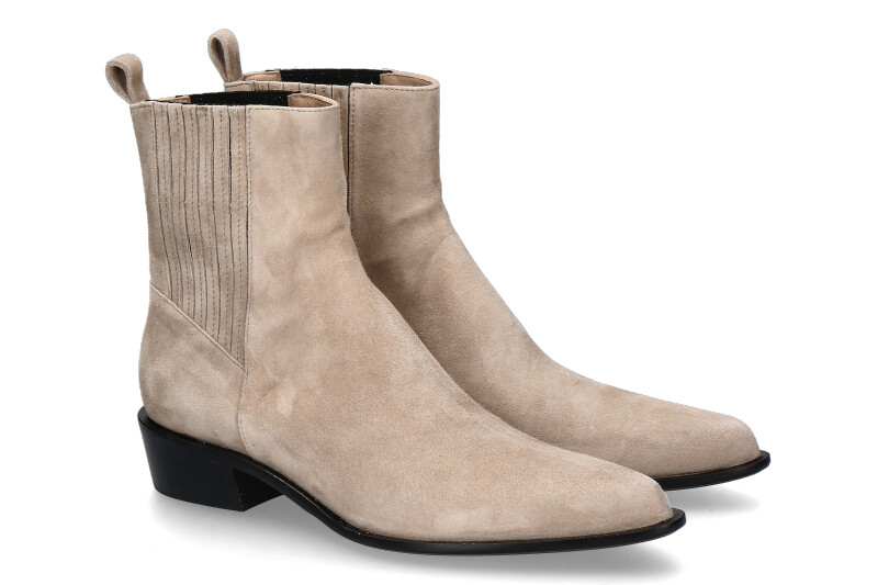 Pomme d'Or Stiefelette KATE CAMOSCIO- desert beige