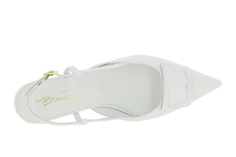 Bianca Di Slingpumps VERNICE BIANCO