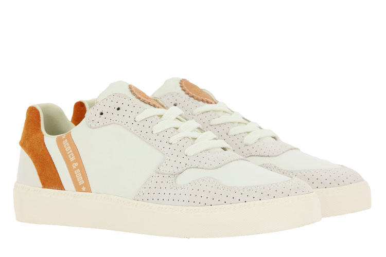 Scotch & Soda Sneaker LAURITE SUEDE LEATHER WHITE (38)