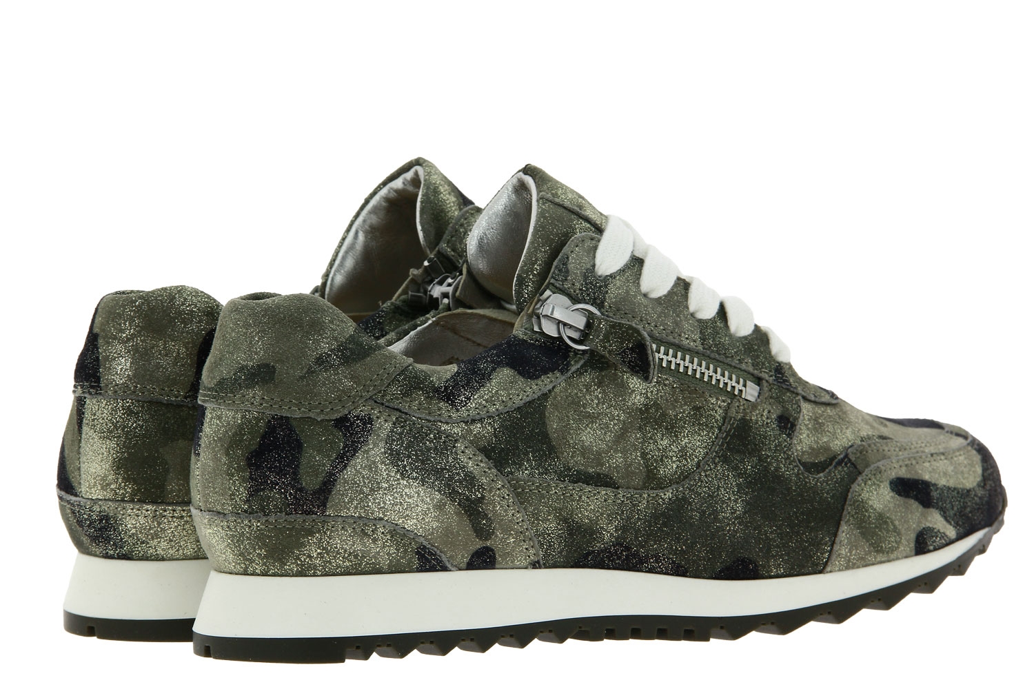 Hassia Sneaker BARCELONA H-WEITE CAMOUFLAGE KHAKI (35½)