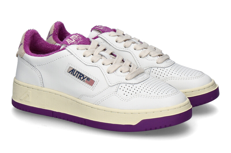 Autry Damen-Sneaker MEDALIST VS04 VIRGIN SPONGE- white/violet