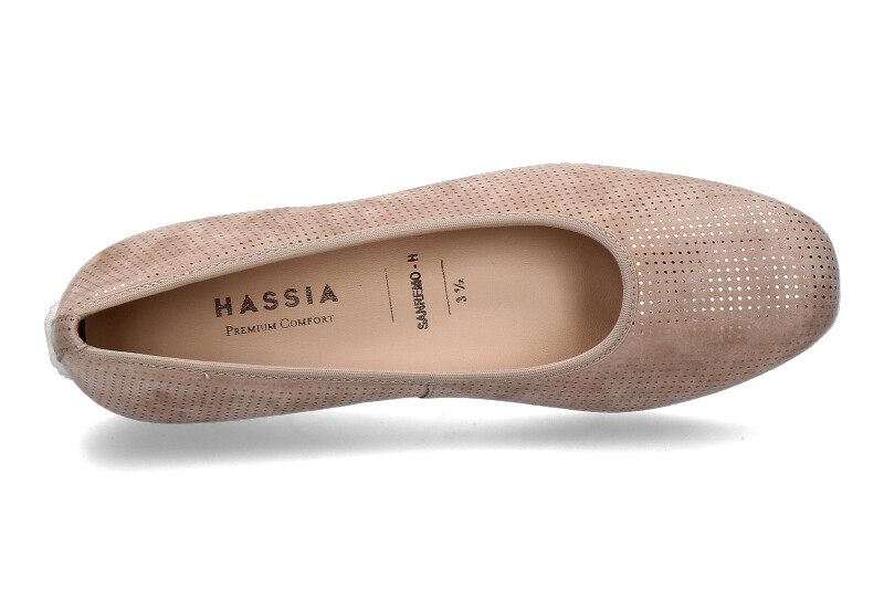 Hassia Slipper SANREMO H POINTMETAL ROSE (42)