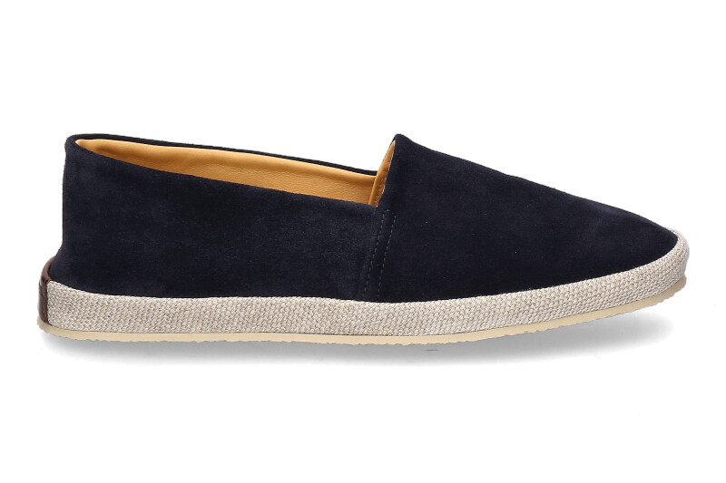 Ludwig Reiter Herren- Espadrilles VELOURS marineblau 