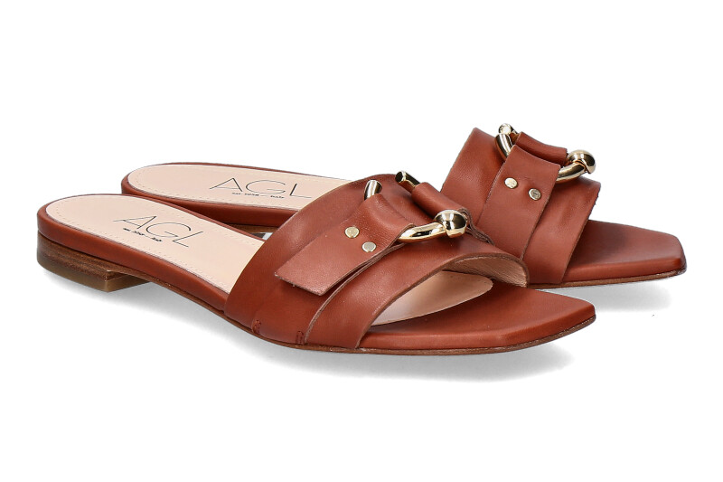 AGL Attilio Giusti Leombruni Pantolette SHERYL SANDAL BRANDY