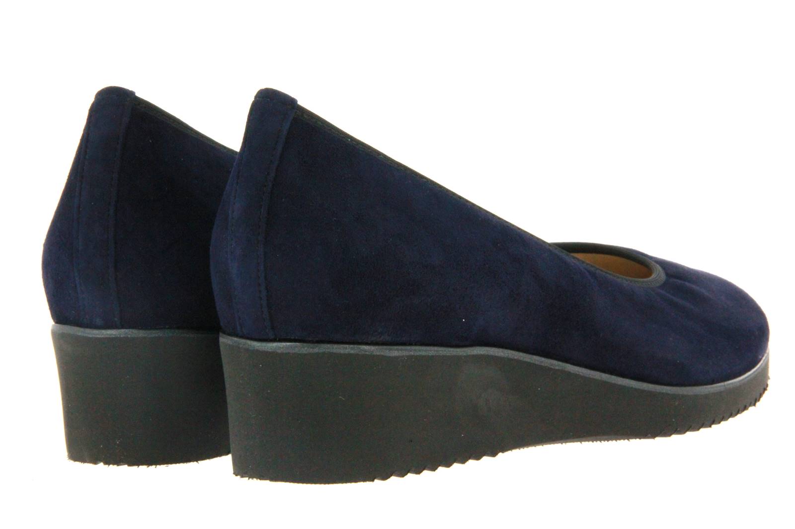 Hassia Slipper GENUA SAMTZIEGE NIGHTBLU (39)