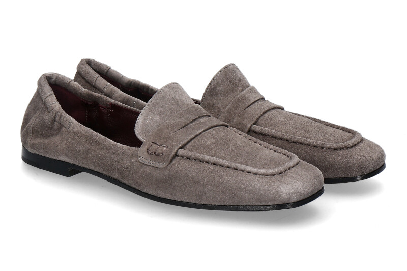 Pomme d'Or Slipper CAMOSCIO- taupe