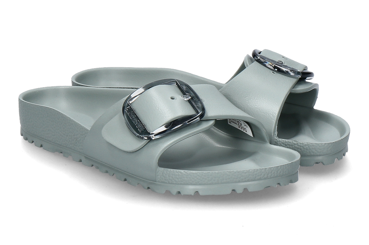 Birkenstock Damen- Pantolette MADRID BIG BUCKLE EVA- pure sage/ grün