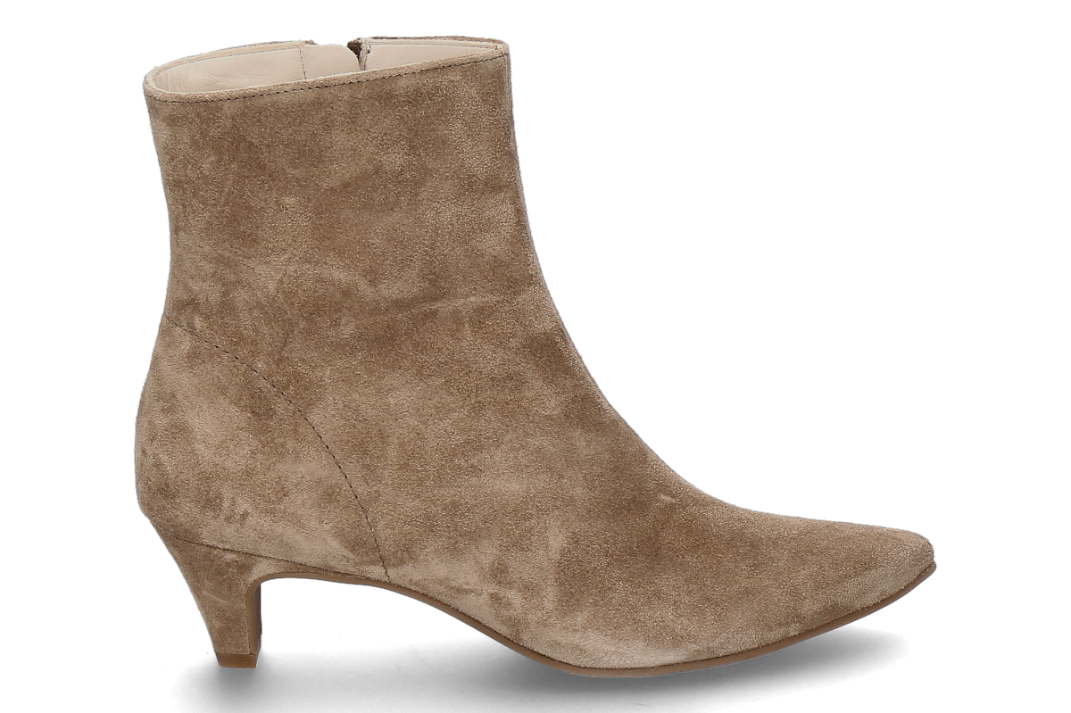 Paul Green Stiefelette SOFT SUEDE- antelope/hellbraun