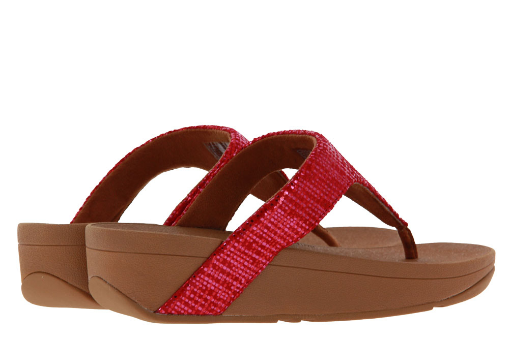 Fitflop Pantolette LOTTIE CHAIN PRINT ADRENALINE RED (39)