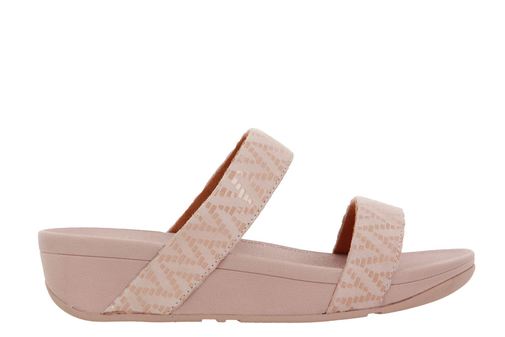 Fitflop Pantolette LOTTIE CHEVRON SLIDE OYSTER PINK (39)