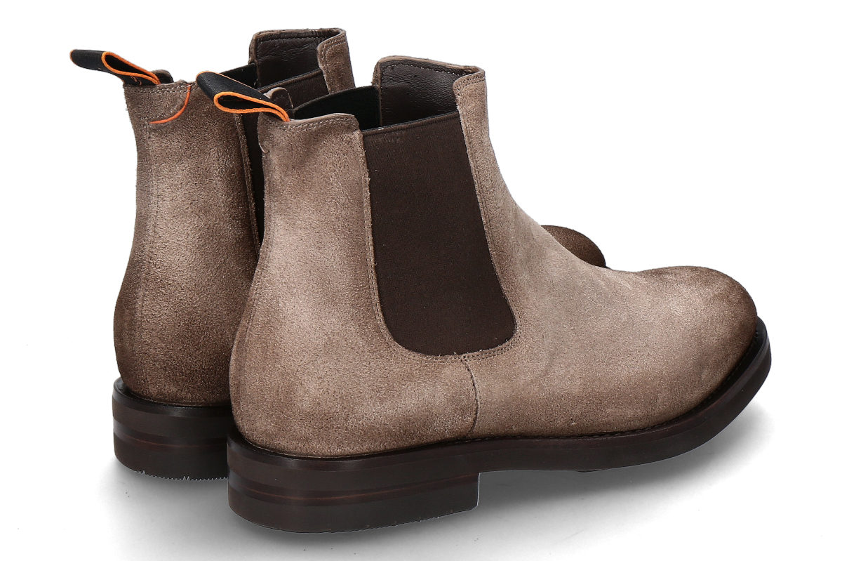 Santoni Herren Chelsea Boot ENVER CAMOSCIO_153300019_2