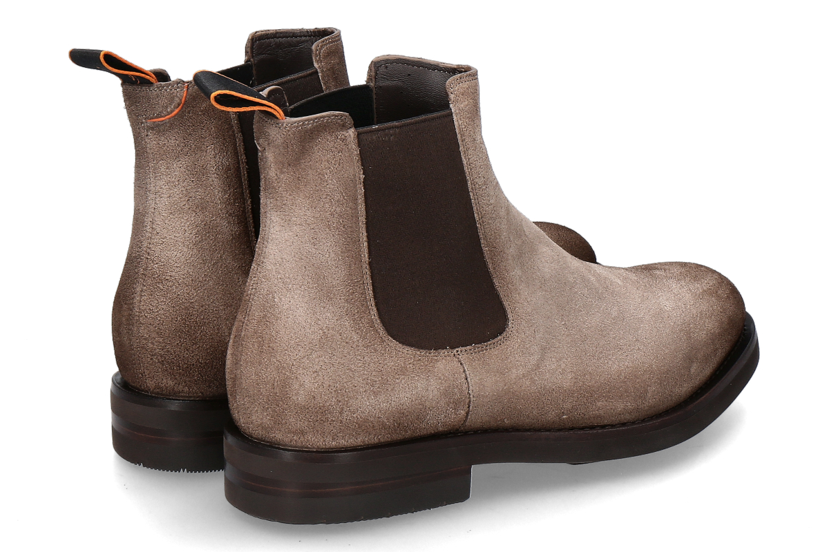 Santoni Herren Chelsea Boot ENVER CAMOSCIO_153300019_2