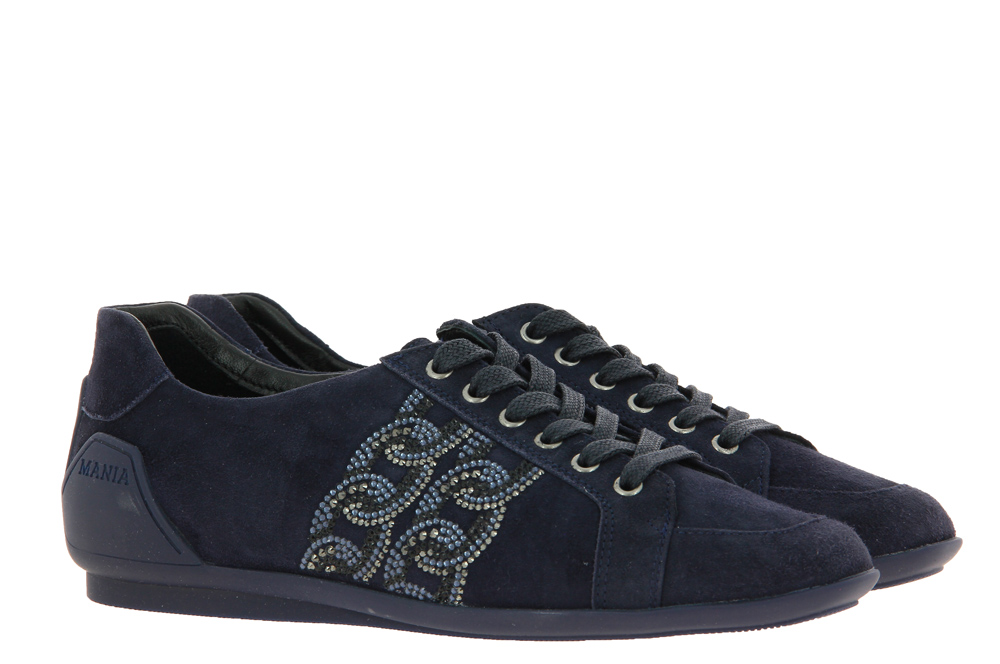 Mania Sneaker gefüttert CAMOSCIO BLUE