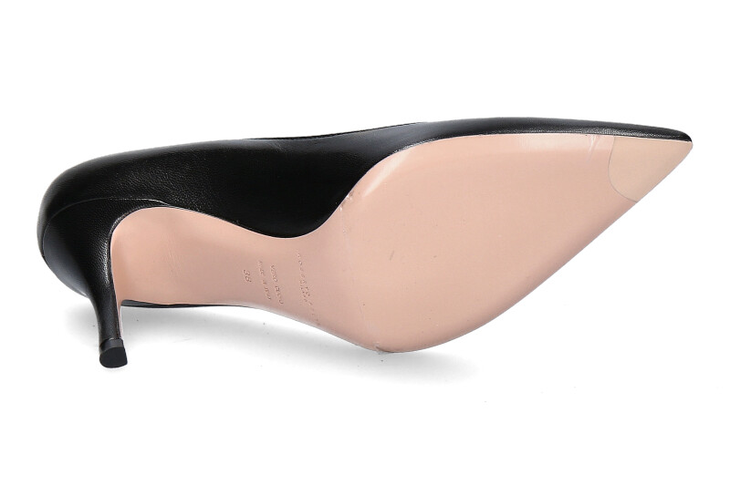 Roberto Festa Pumps NEW EMMA NAPPA CHIFFON NERO (39½)