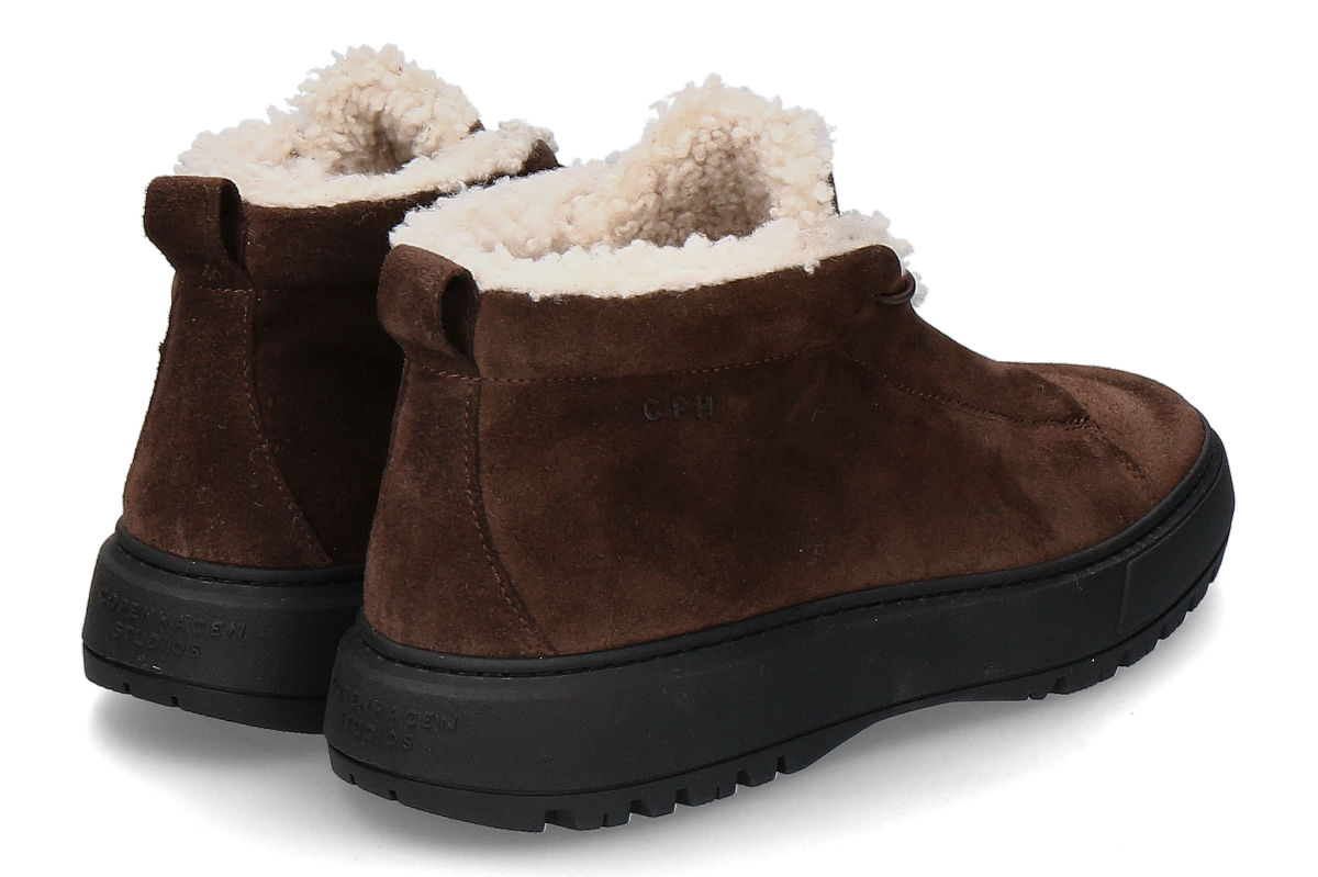 Copenhagen Studios Herren- Bootie gefüttert CPH604M SUEDE TEDDY_132300249_2