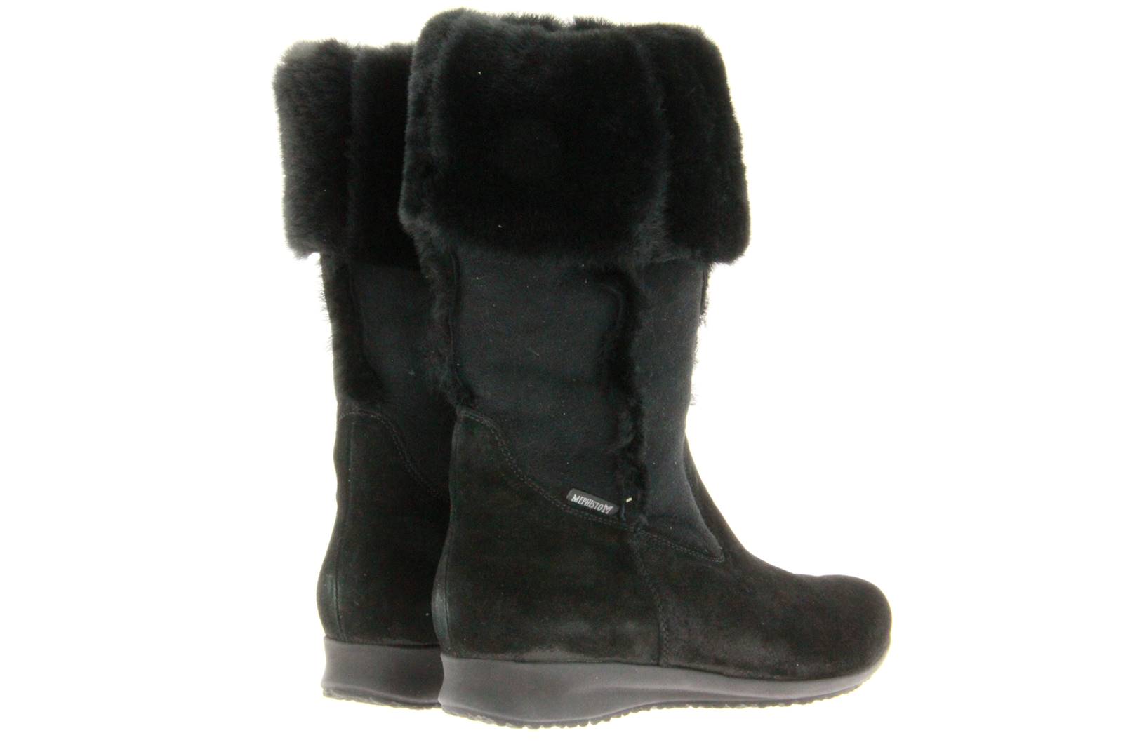 Mephisto Stiefel FLORIDA BLACK VELSPORT MERINOS  (37½)