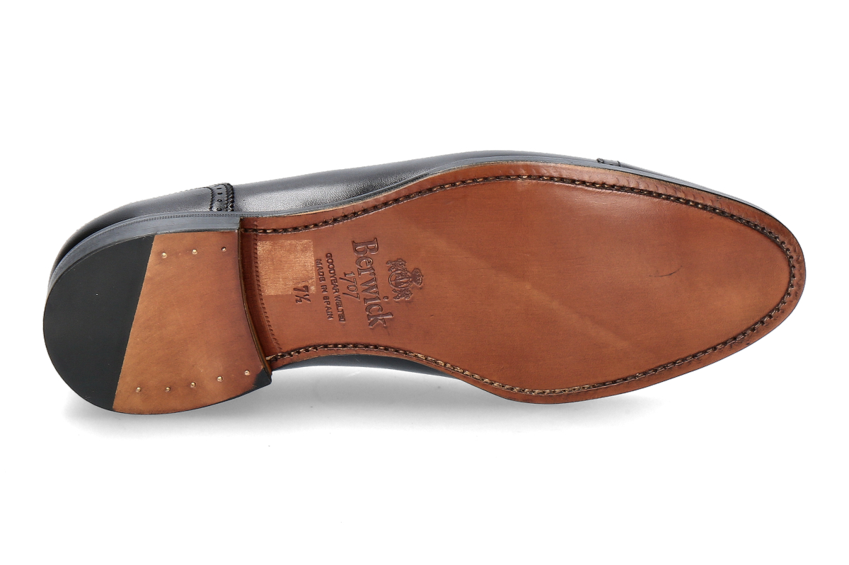 Berwick Herren Schnürer BOX CALF NEGRO - schwarz_132000355_5