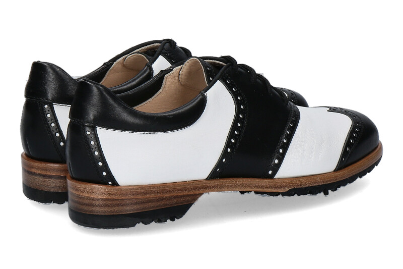 Tee Golf Shoes Damen- Golfschuh SUSY NERO BIANCO (36½)