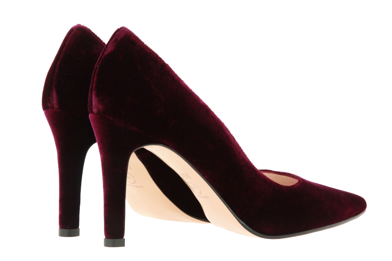 Lodi Pumps RAMI VELVET BURDEOS (41)