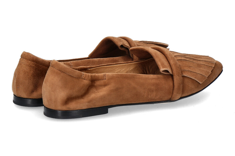 Pomme D'Or Slipper GRACE CAMOSCIO TOFFEE (38)