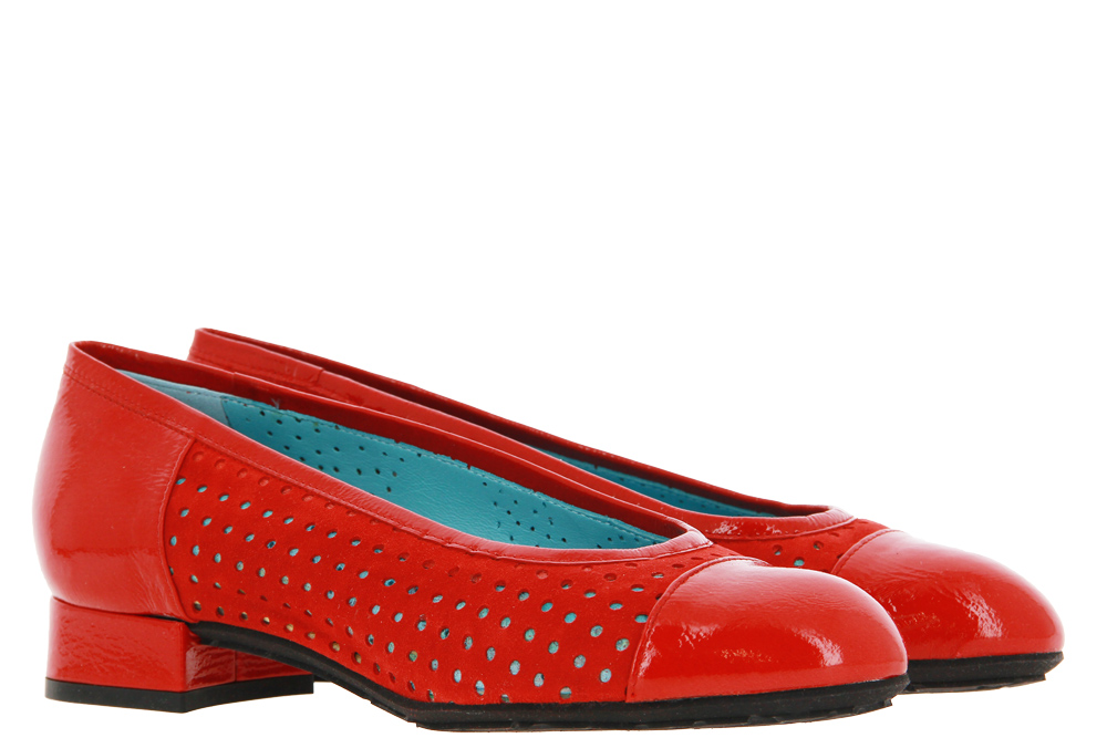 Thierry Rabotin Pumps NICEA CAMOSCIO SIGNAL RED