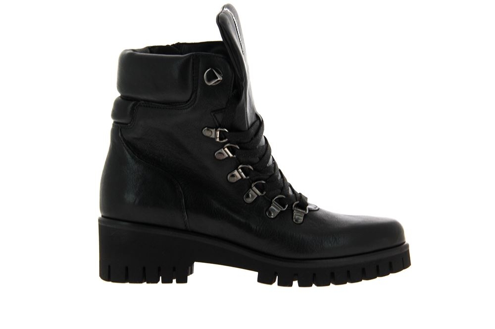 Donna Carolina Stiefelette PONCHO NERO SUOLA RAY (40)